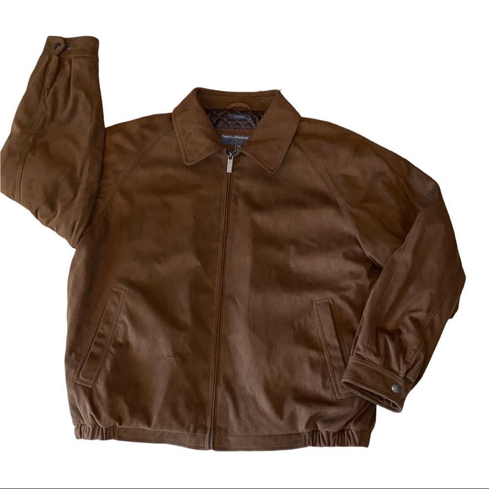 Perry Ellis Microfiber Men’s Car Coat XXL